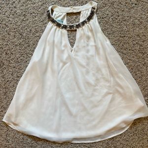 Maurice’s Halter Tank Top - Off-white - Large